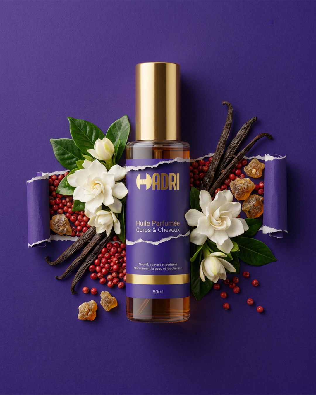 Huile Parfumée Type 212 Sexy Corps & Cheveux