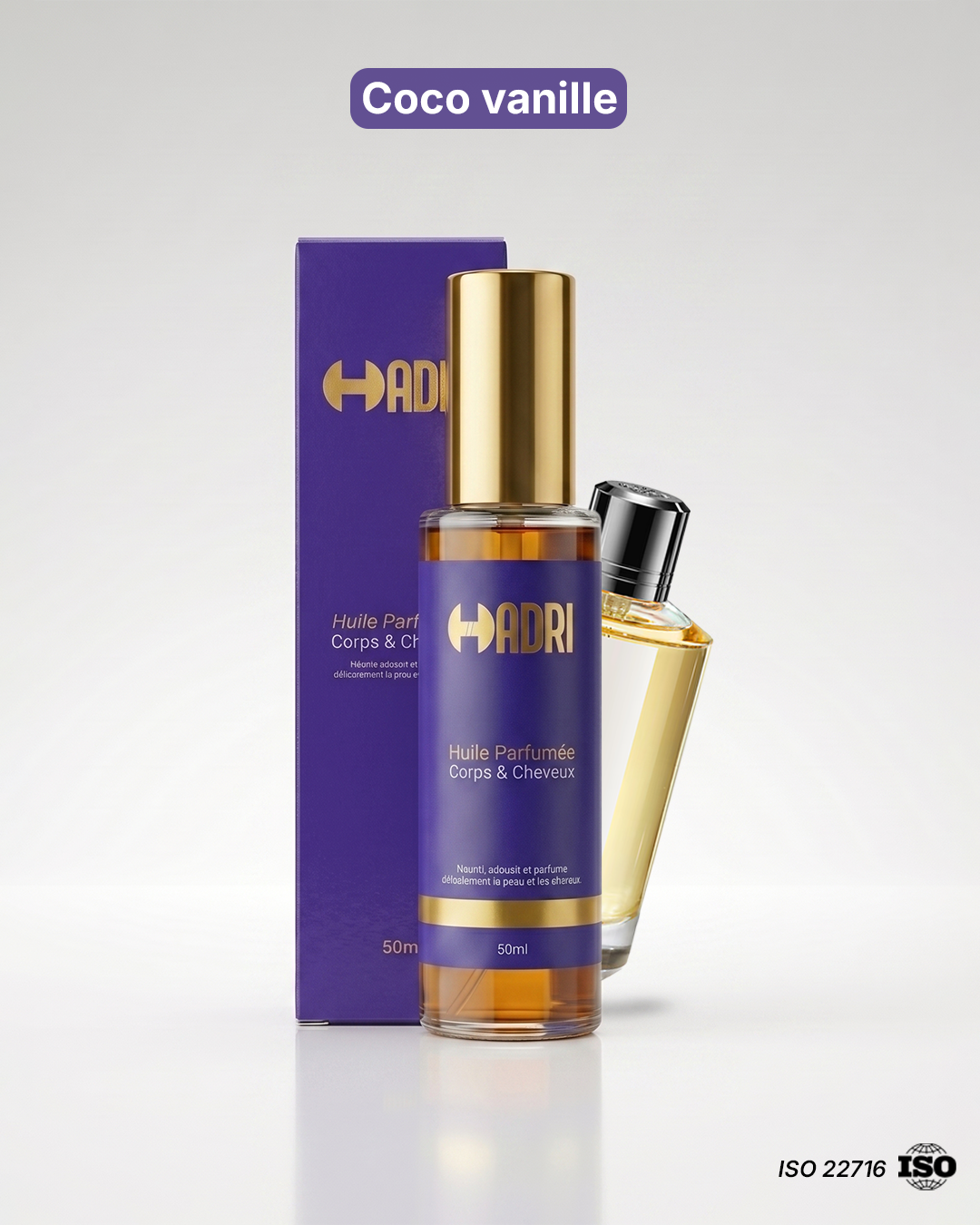 Huile Parfumée Type Coco Vanille - Hadri Parfums