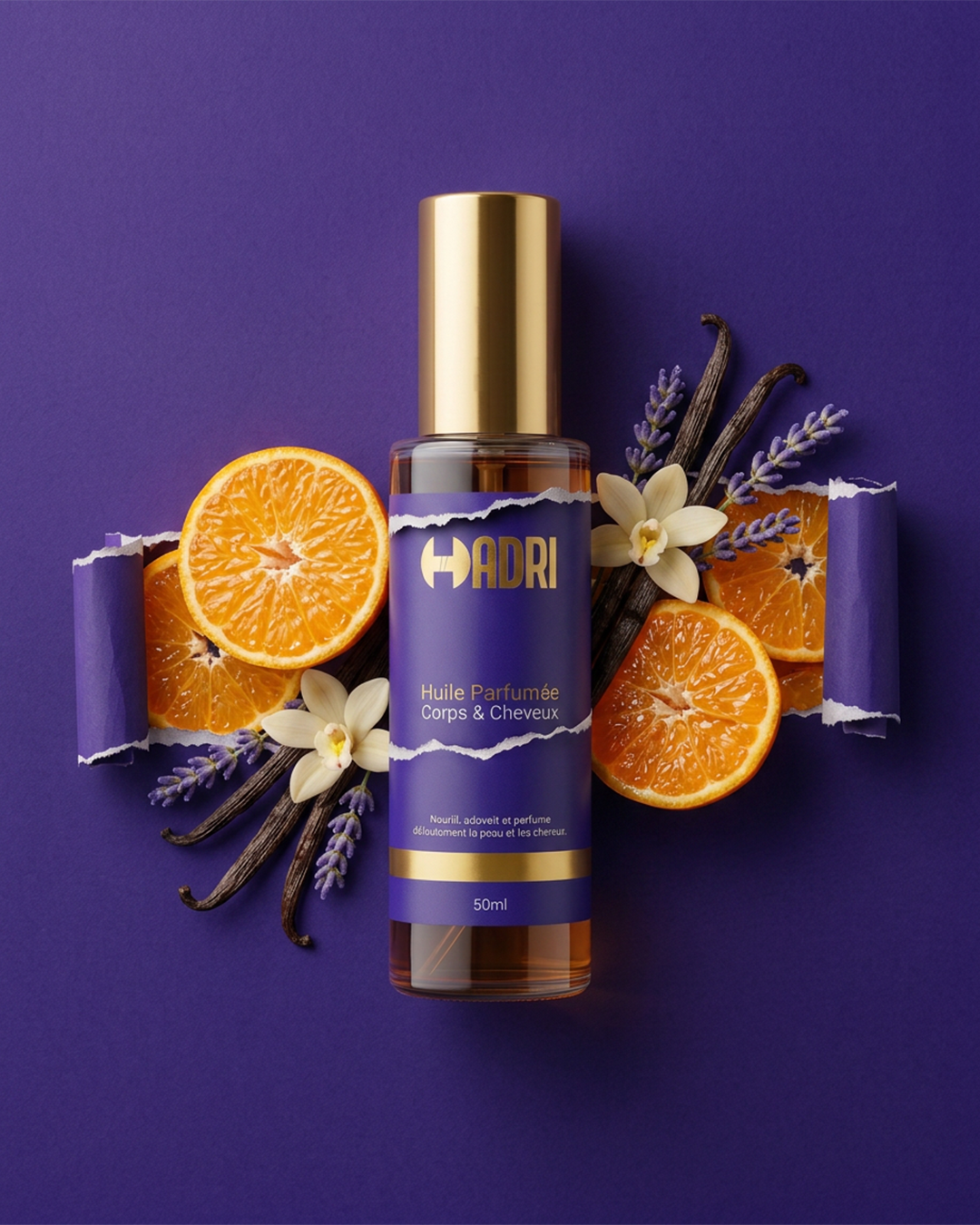 Huile Parfumée Type Libre Corps & Cheveux
