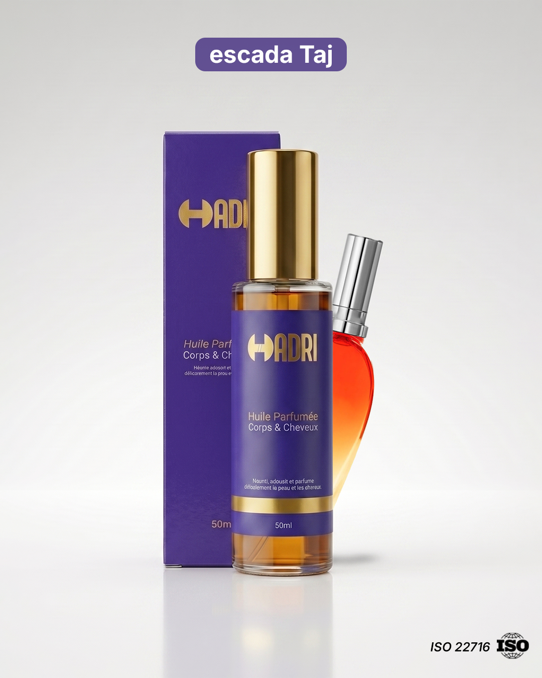 Huile Parfumée Type Escada Taj - Hadri Parfums